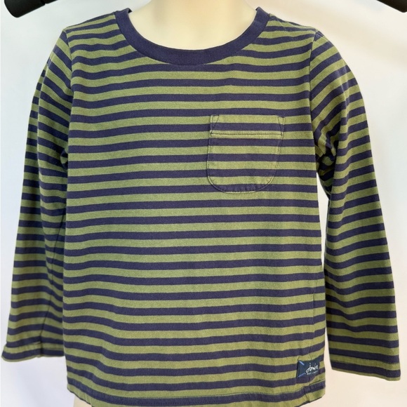 Joules & Beebay Kids Striped Long Sleeve Tops – Bundle of 3 (Size 5Y / 110cm) - Picture 7 of 14